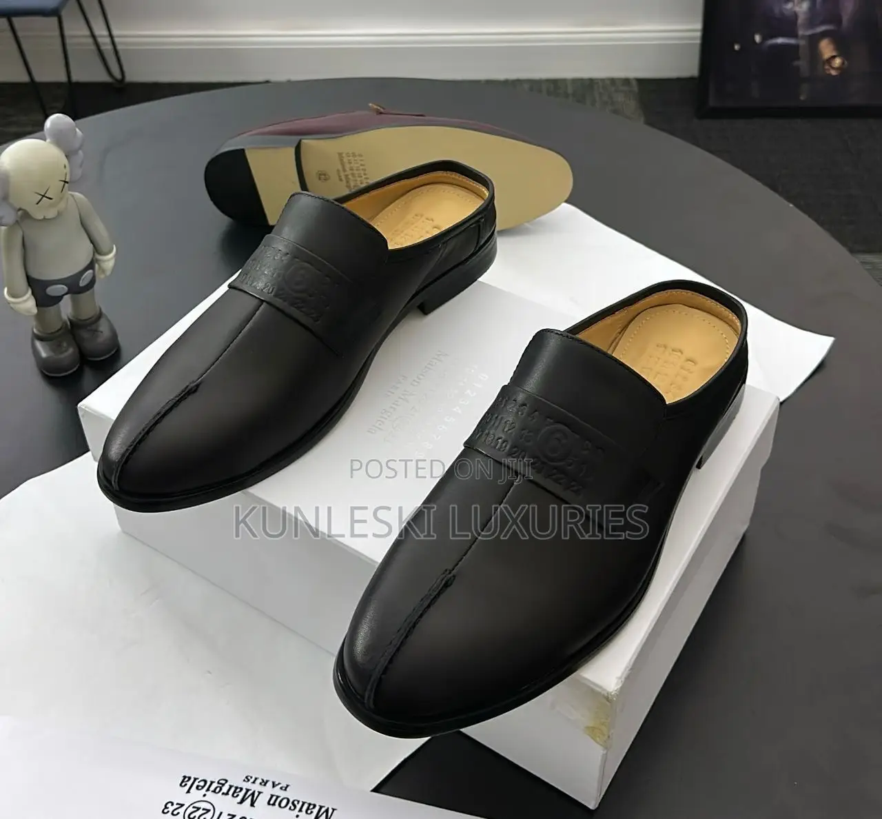 Original Maison Margiela Calf Skin Half Shoe