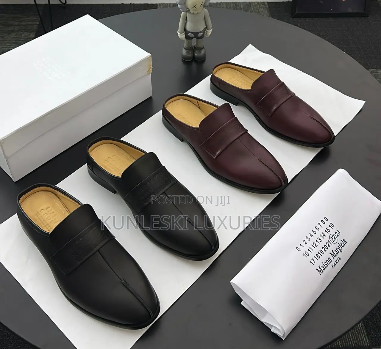 Original Maison Margiela Calf Skin Half Shoe