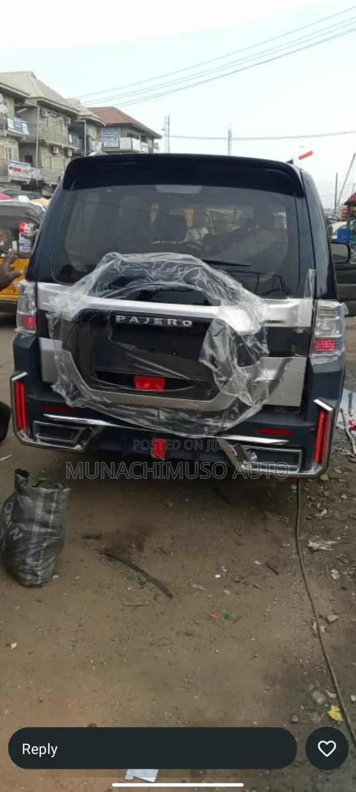 Front and Back Conversion Mitsubishi Pajero Type 2024