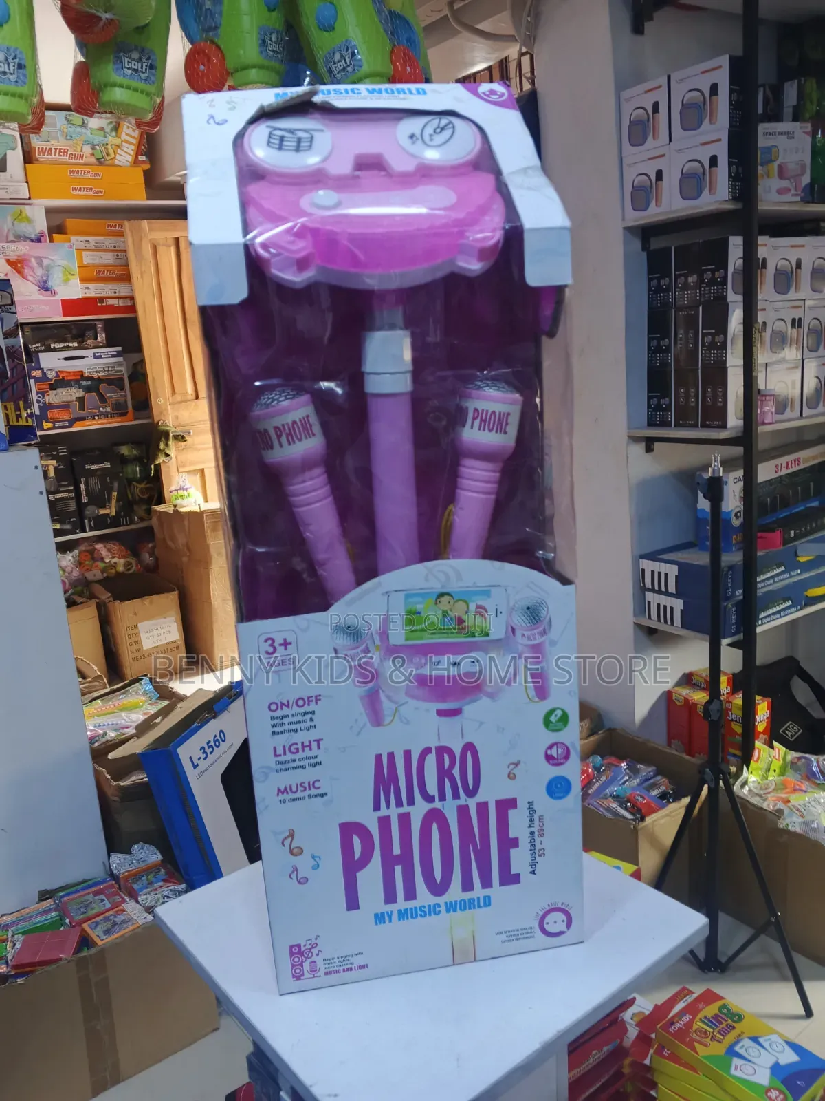 Dual Microphone Stand