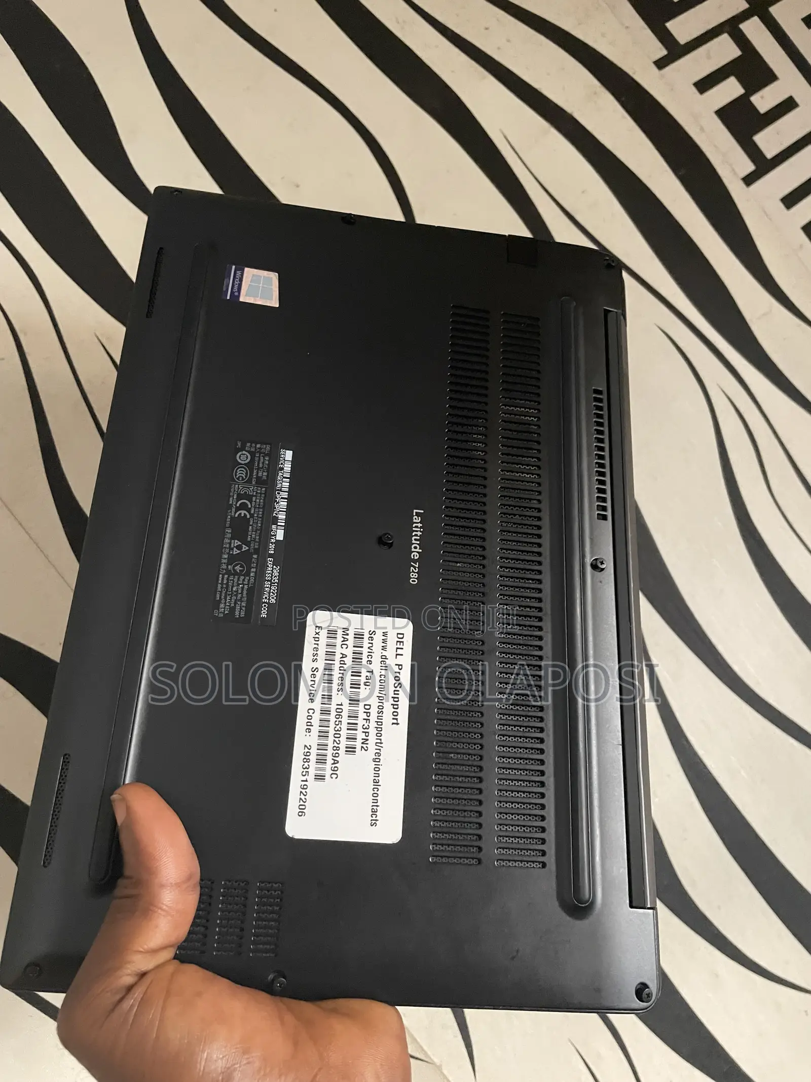 Laptop Dell Latitude 7280 8GB Intel Core i5 SSD 256GB