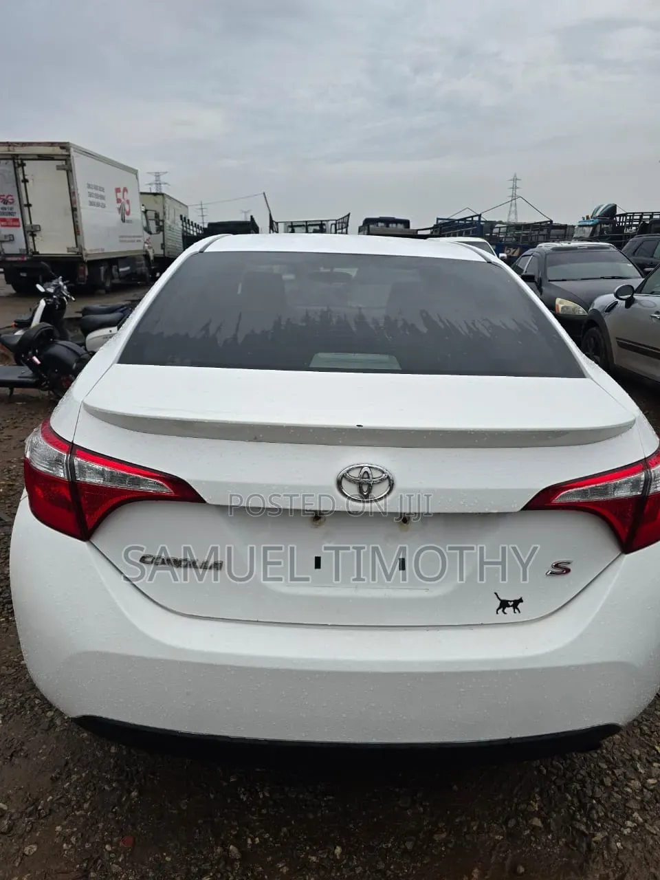 Toyota Corolla S 4dr Sedan (1.8L 4cyl CVT) 2015 White