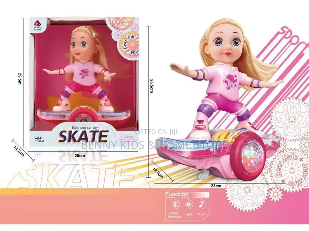 Balance Skate Boys and Girl Car