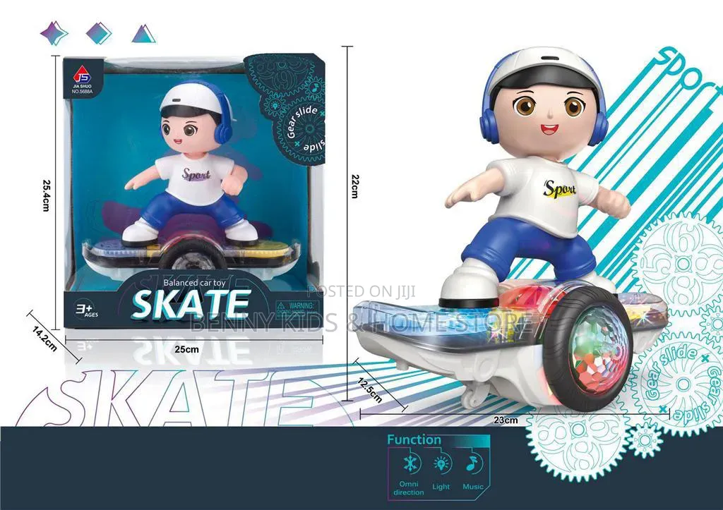 Balance Skate Boys and Girl Car