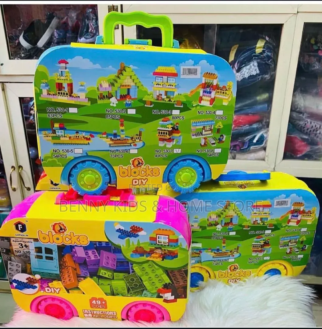 49pcs Briefcase Block