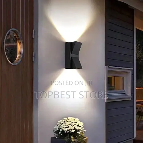 Outdoor Wall Light K Shape Warm White and White Is Available