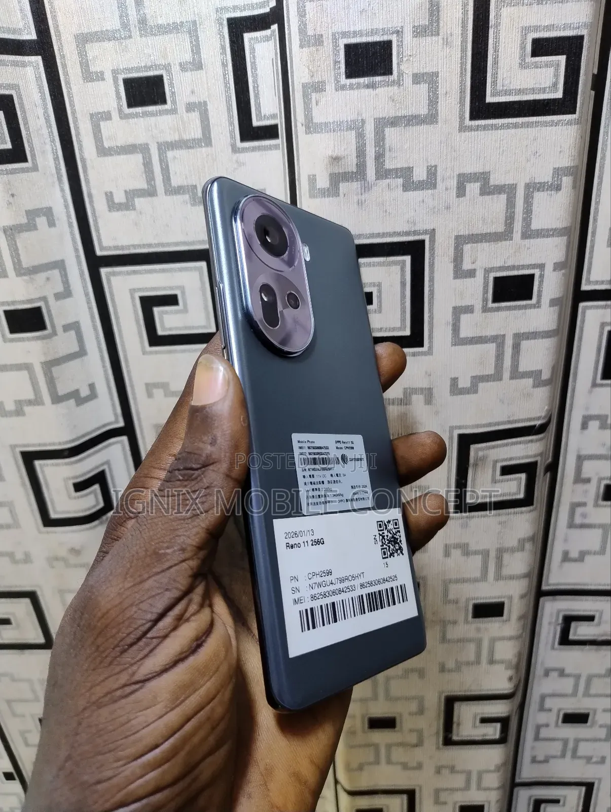 Oppo Reno11 256 GB Gray