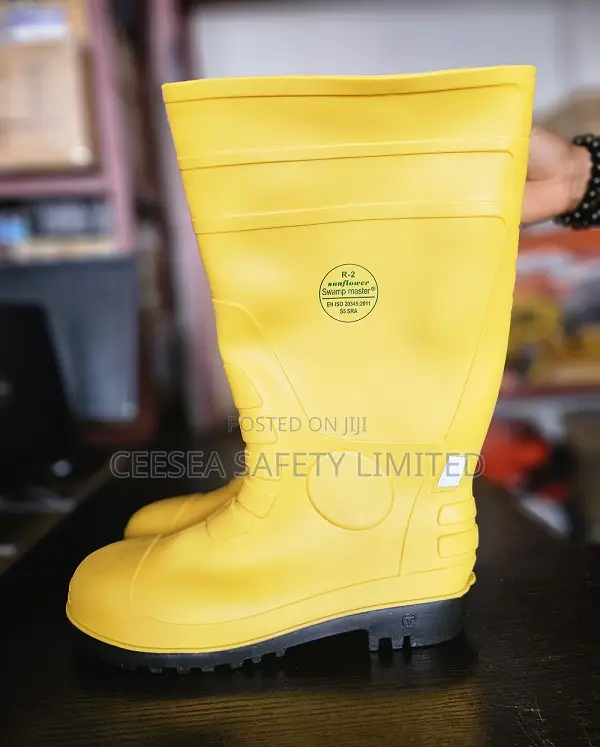 Sunflower Safety Rain Boot