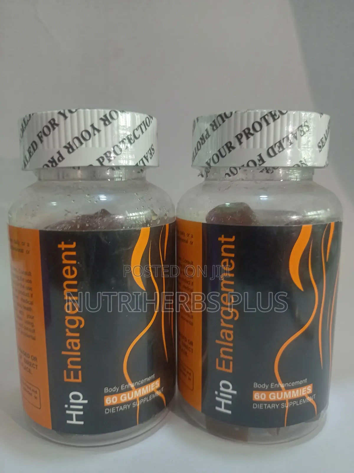 Hip Enlargement Gummy:Feminine Curves Support Buttock Fullness 2bottle