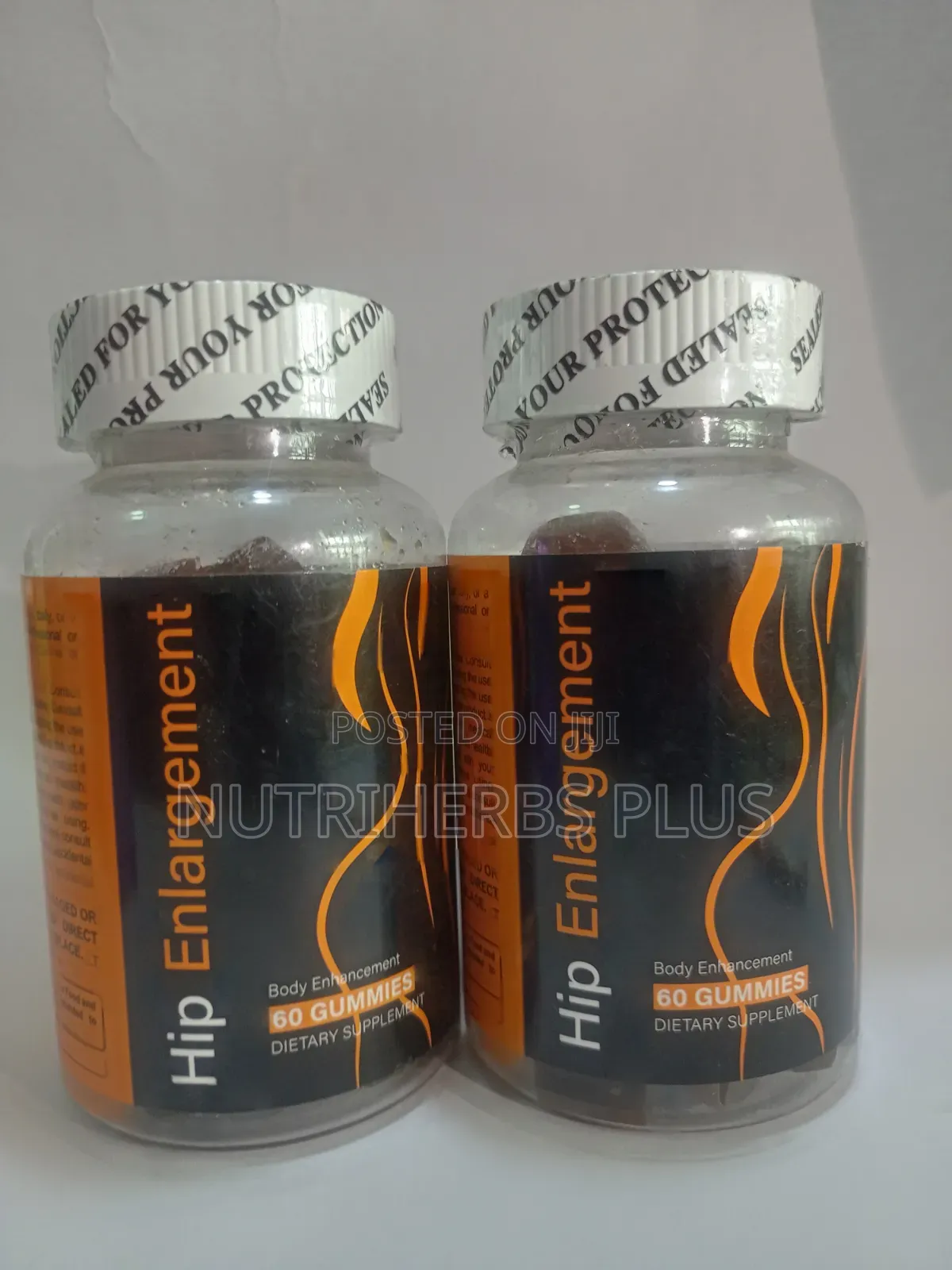 Hip Enlargement Gummy:Feminine Curves Support Buttock Fullness 2bottle