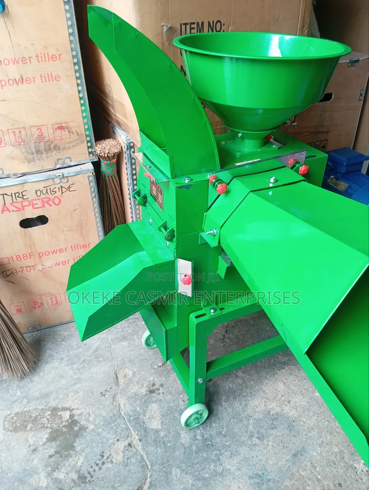 Chaff Cutter With Hammer Mill Grinding Machine