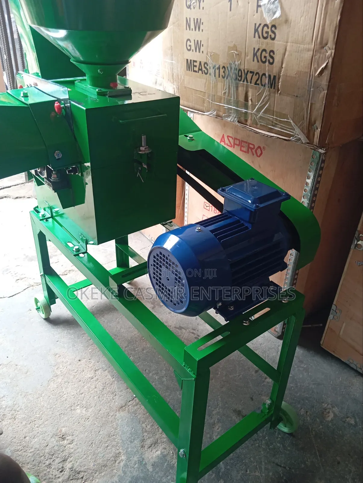 Chaff Cutter With Hammer Mill Grinding Machine