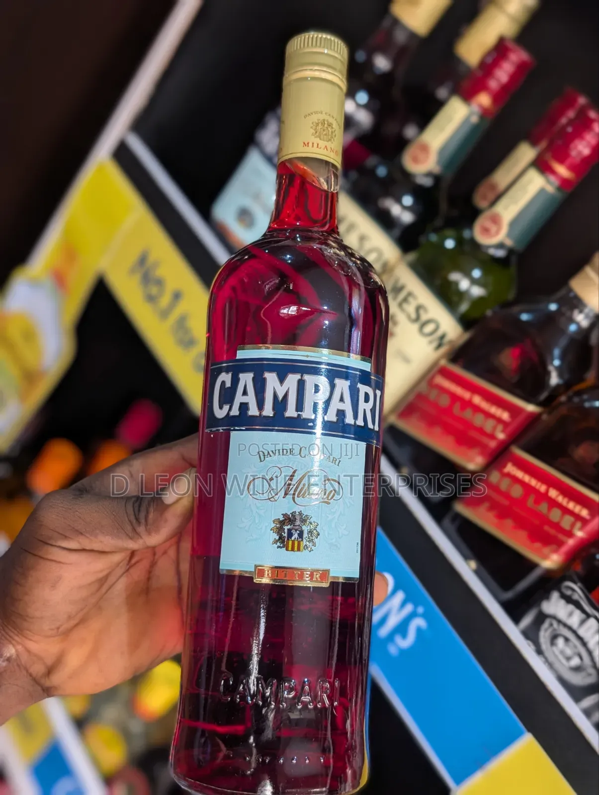 Campari Bitter 100ml Cartoon by ( 12 Bottles )