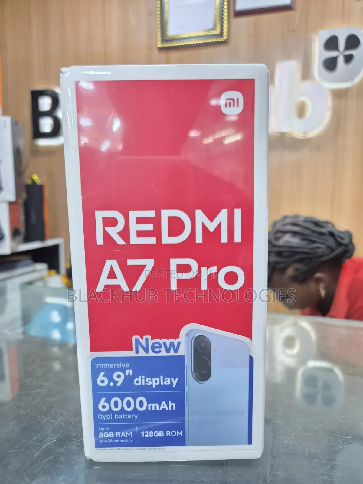 New Xiaomi Redmi A7 Pro 128 GB Black