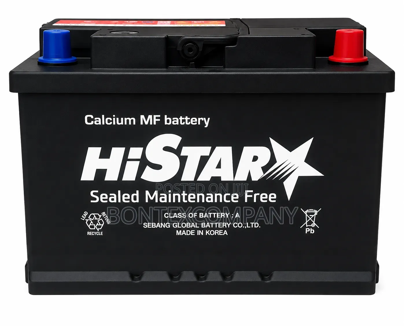 Histar Calcium Mf Battery — 12v/75ah