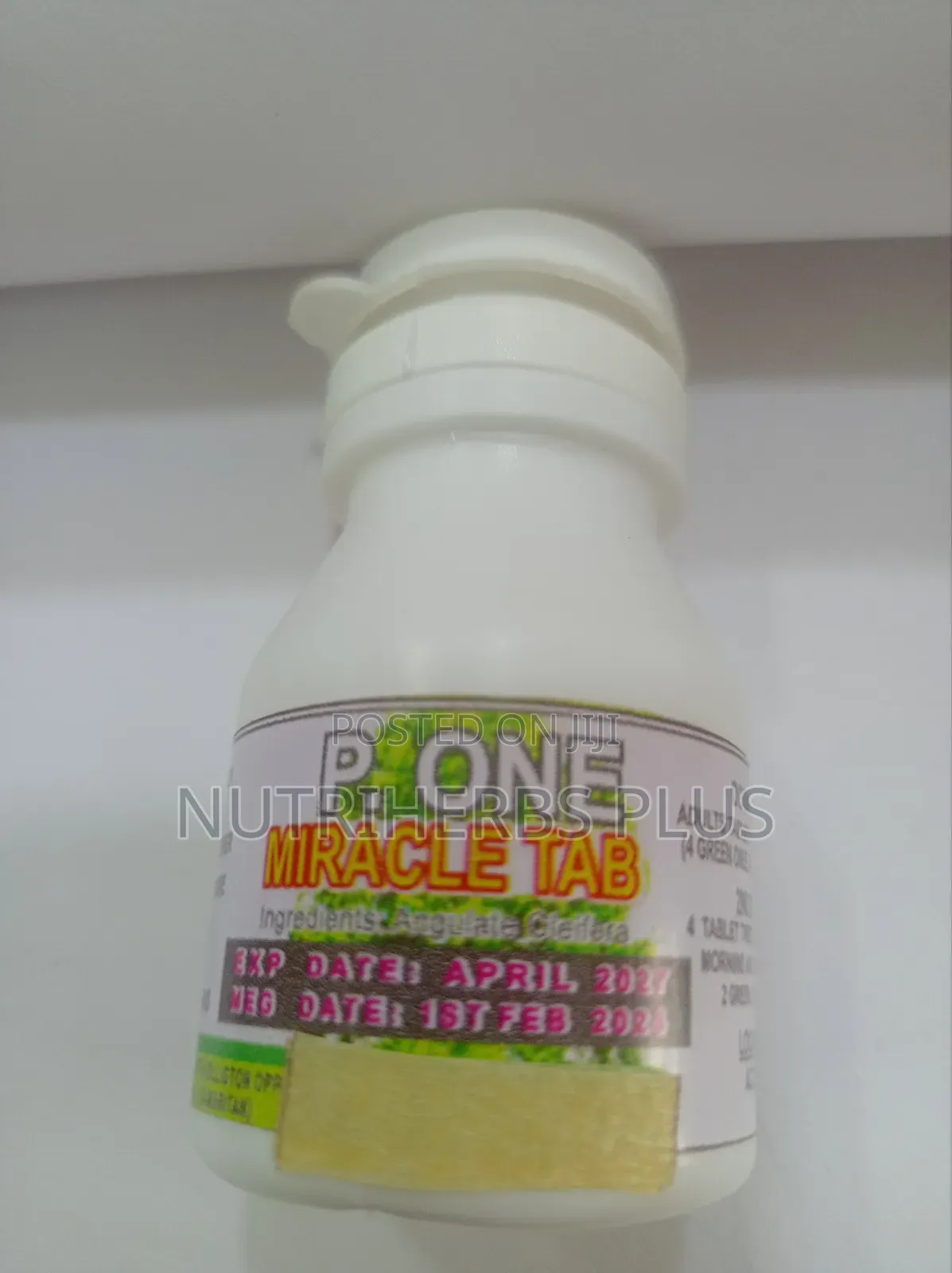 P One Miracle Tab:Pain and Inflammation Relief (Arthritis Rheumatism)