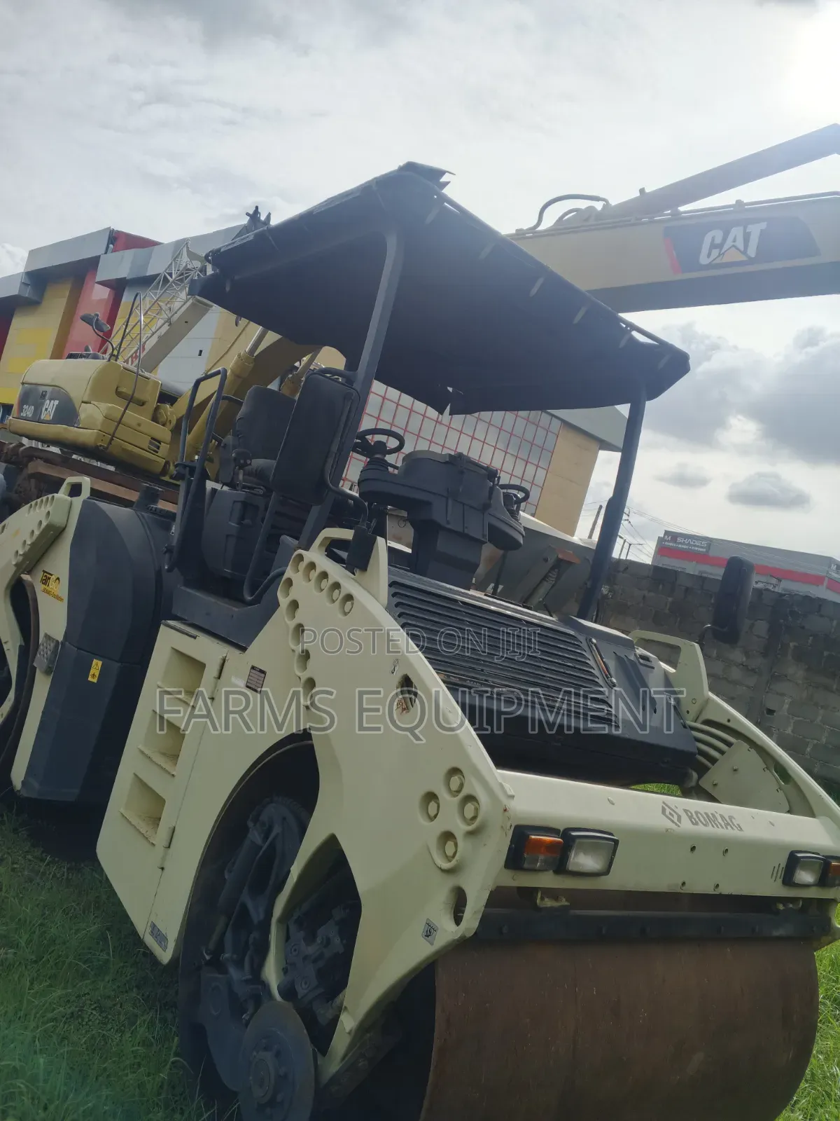 Tokunbo Drum to Drum Bomag Roller Compactor