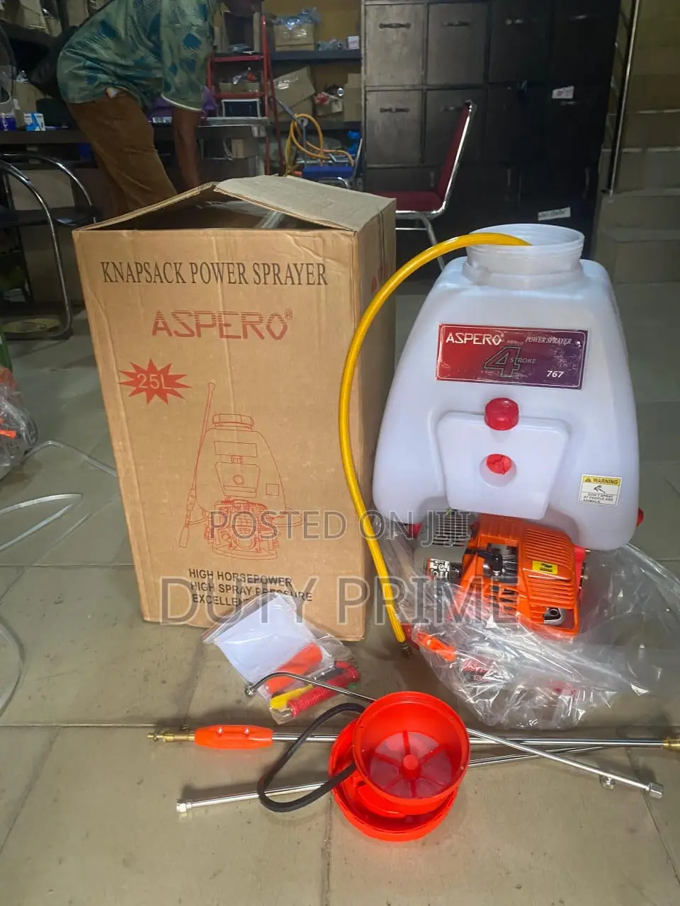 Aspero 25l Knapsack Power Sprayer (4-Stroke Engine)