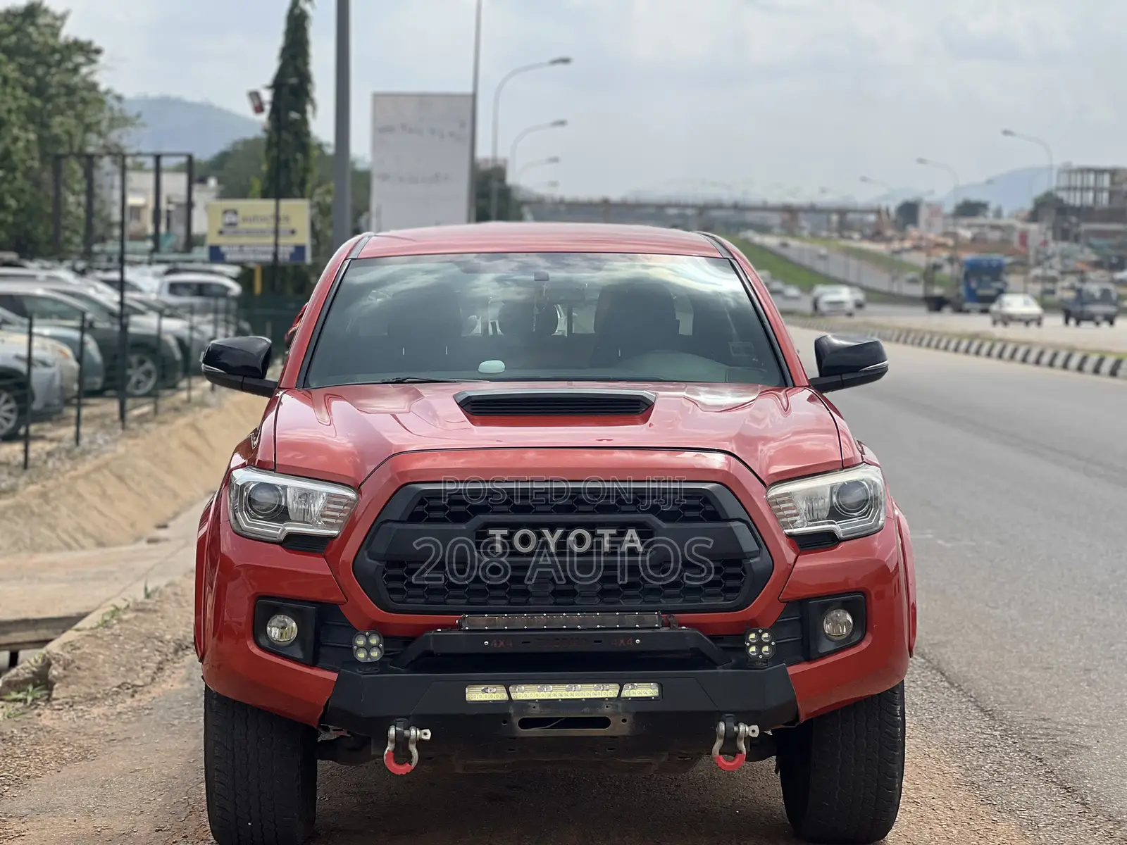 Toyota Tacoma Limited 2017 Orange