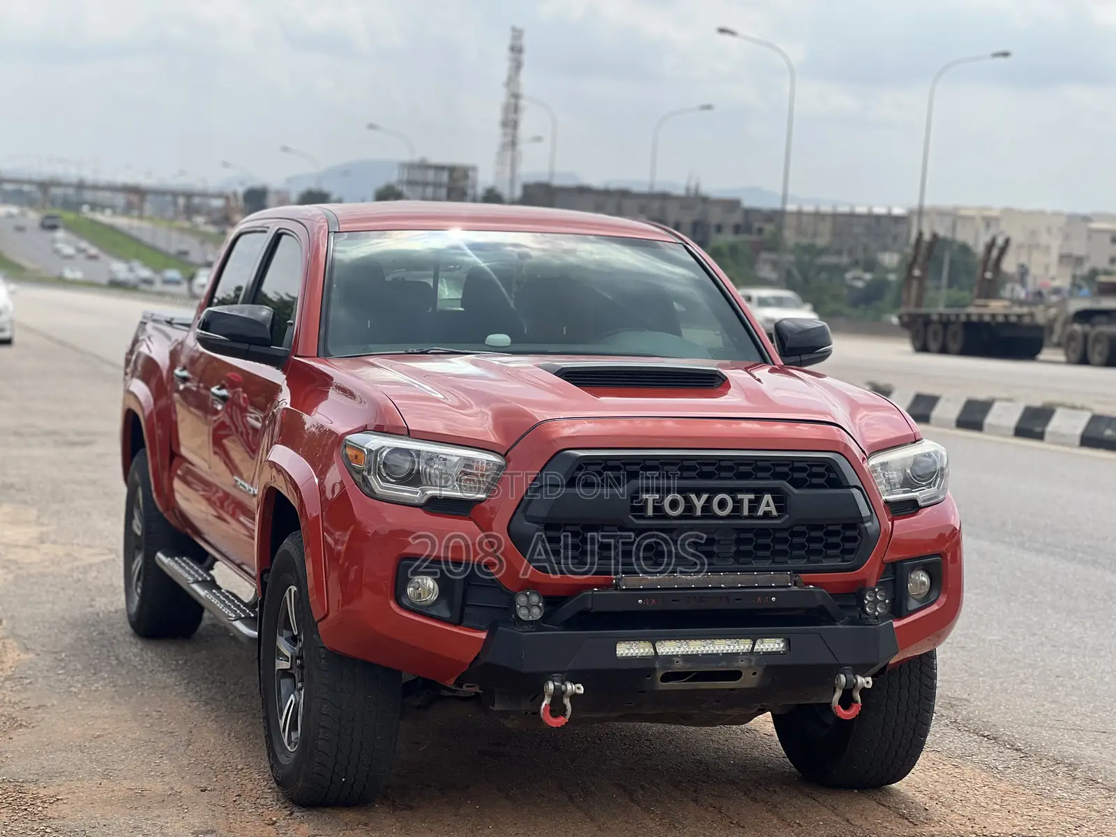 Toyota Tacoma Limited 2017 Orange