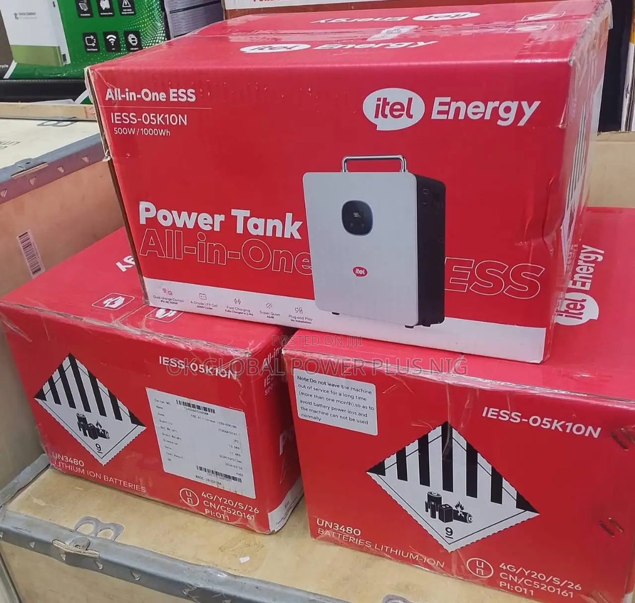 Itel 500w All-in-One Power Tank Inverter