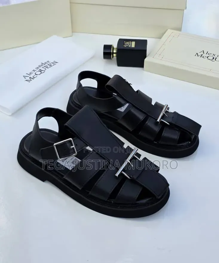 High Quality Alexander McQueen Men's Sandals