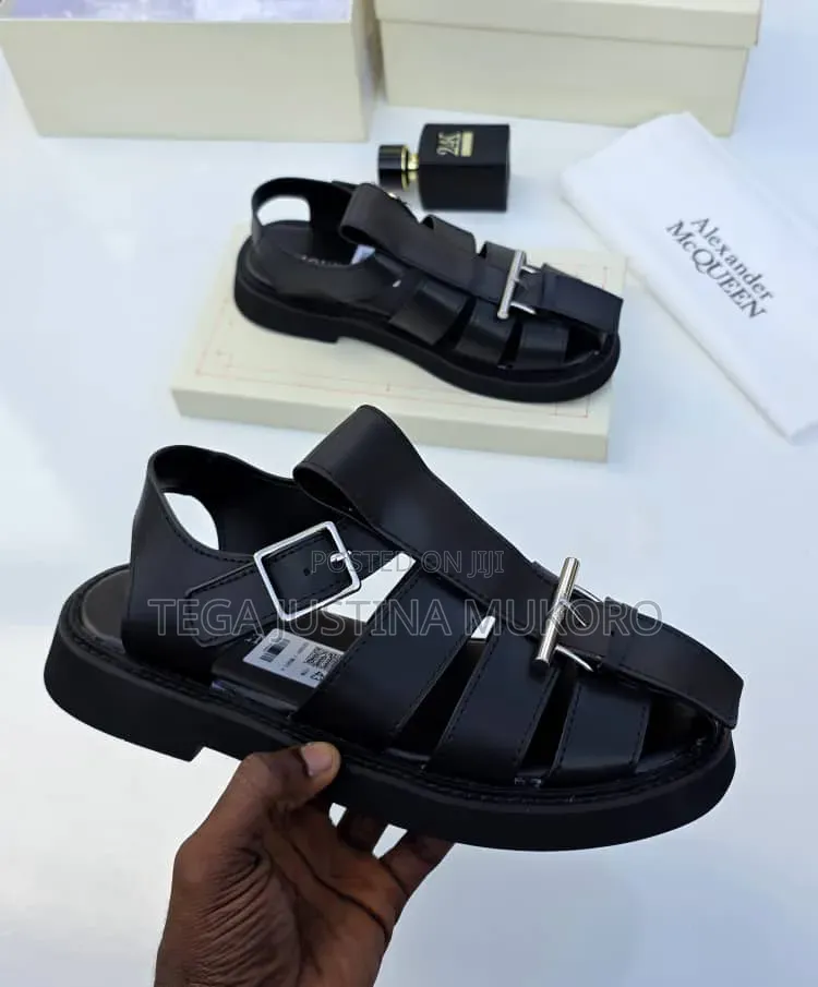 High Quality Alexander McQueen Men's Sandals