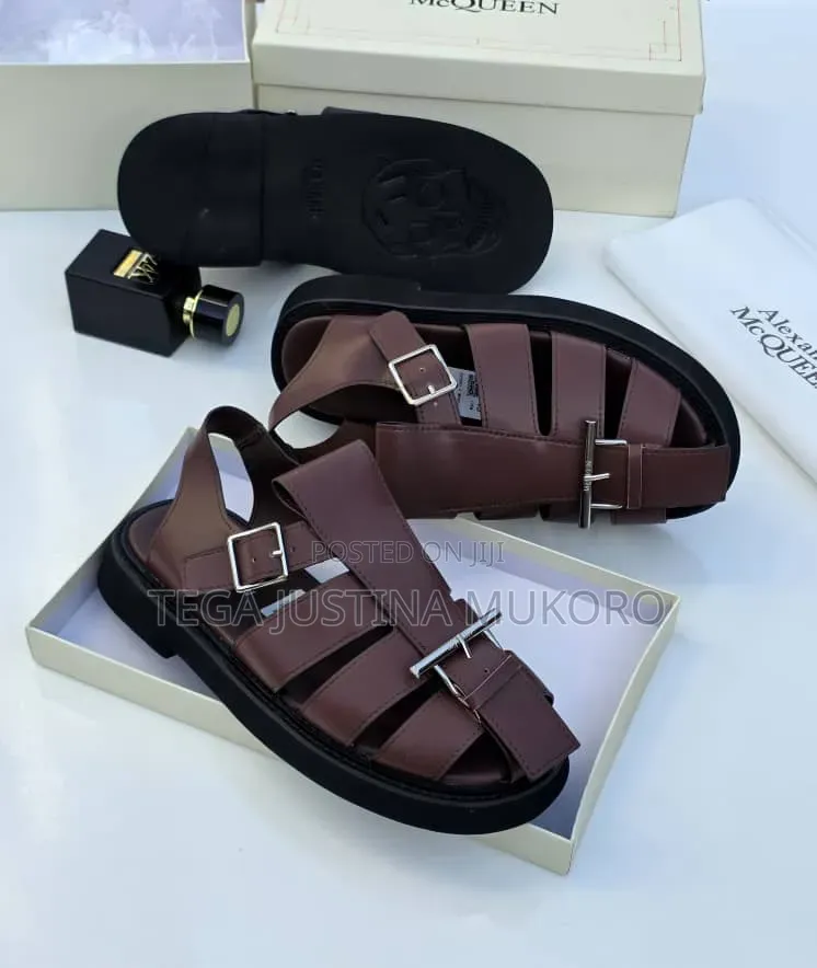 High Quality Alexander McQueen Men's Sandals