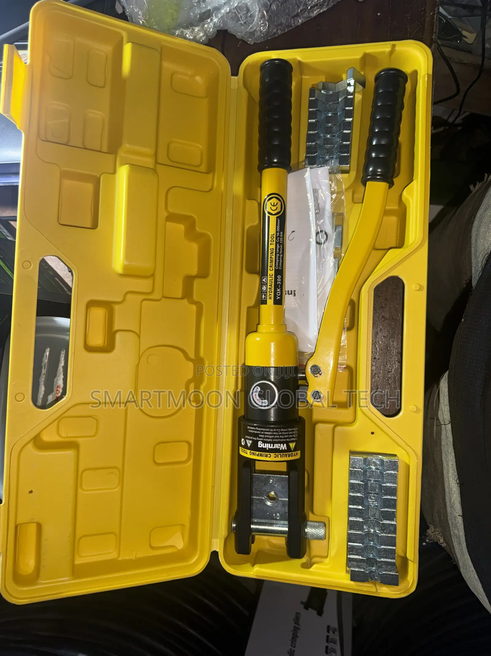 Hydraulic Clipping Tool , Cable Lugging Tool 16-300
