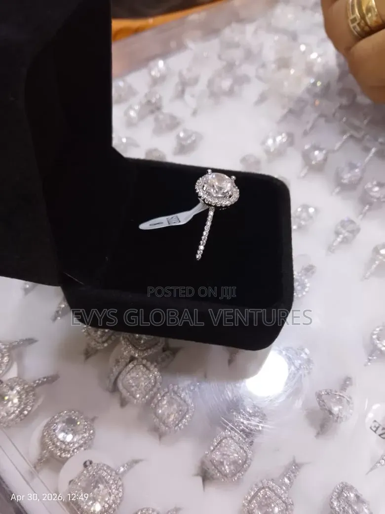 Wedding And Engagement Ring - Silver