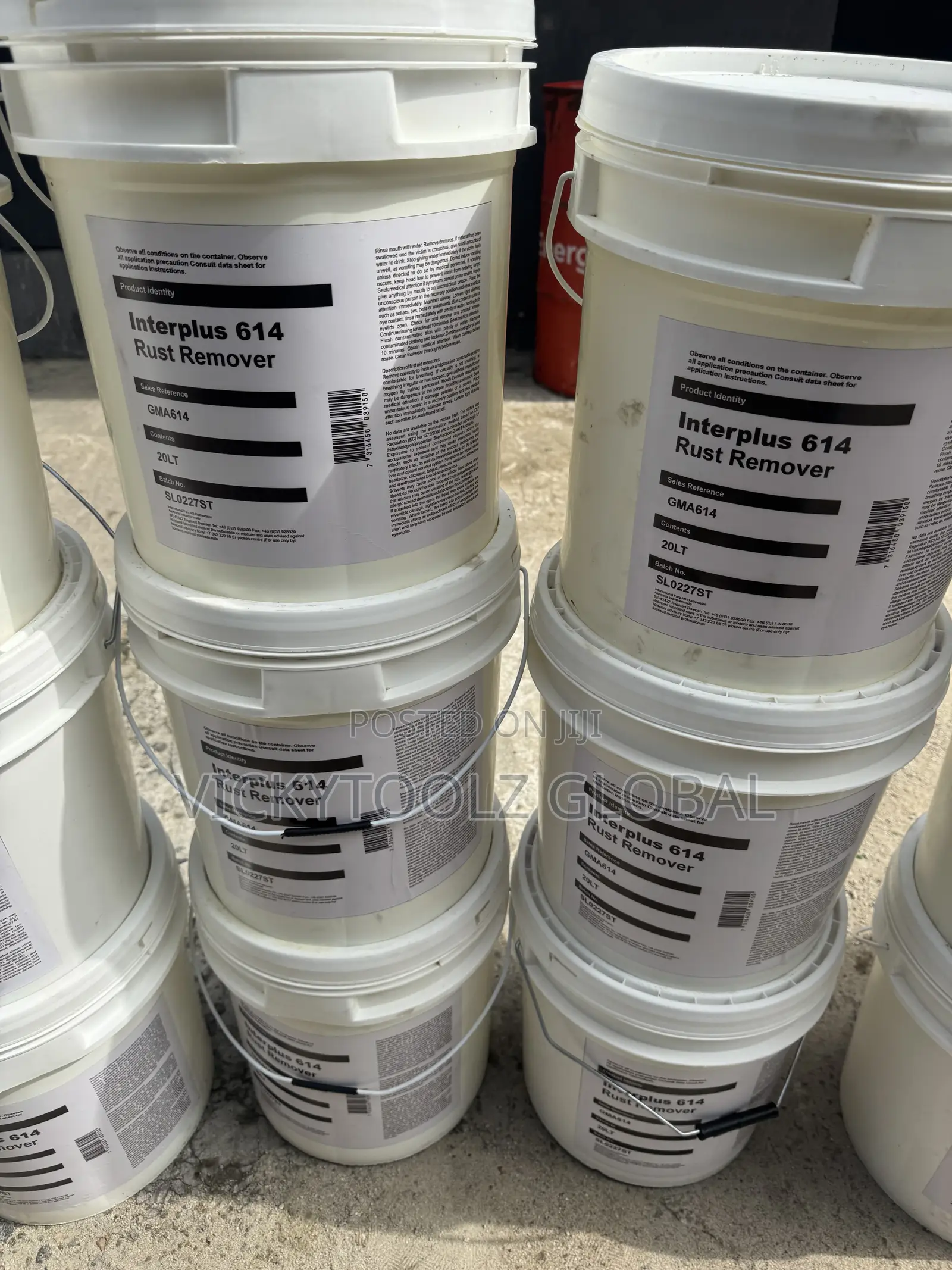 Interplus 614 Rust Remover 20l