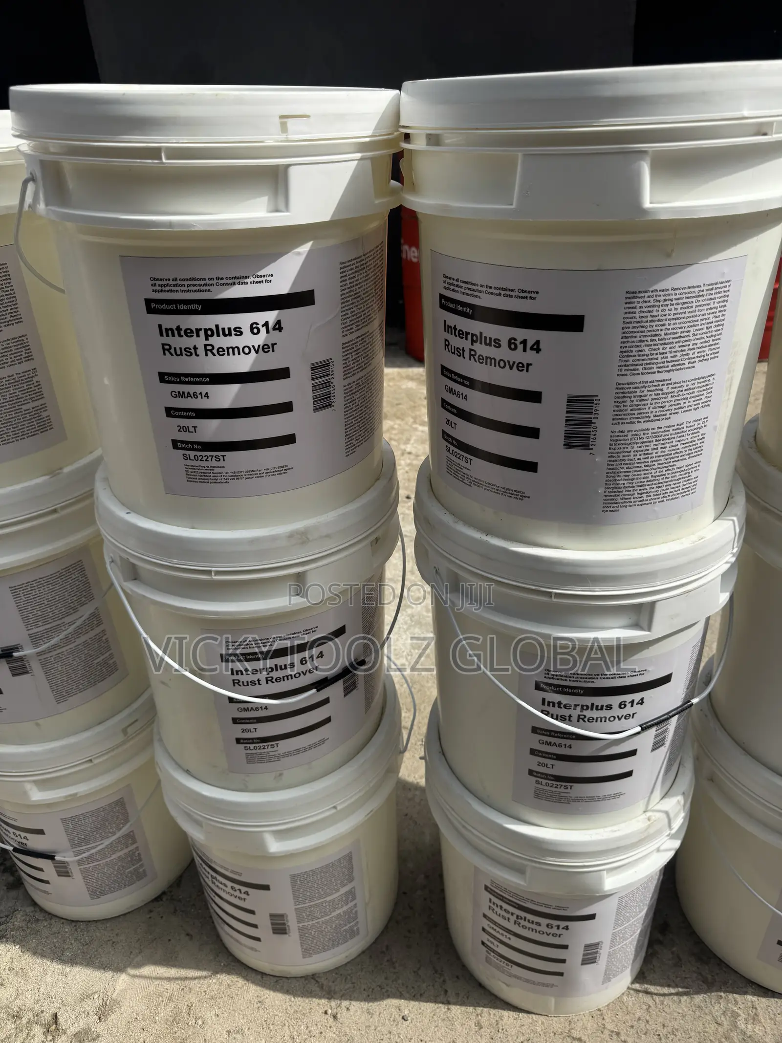Interplus 614 Rust Remover 20l