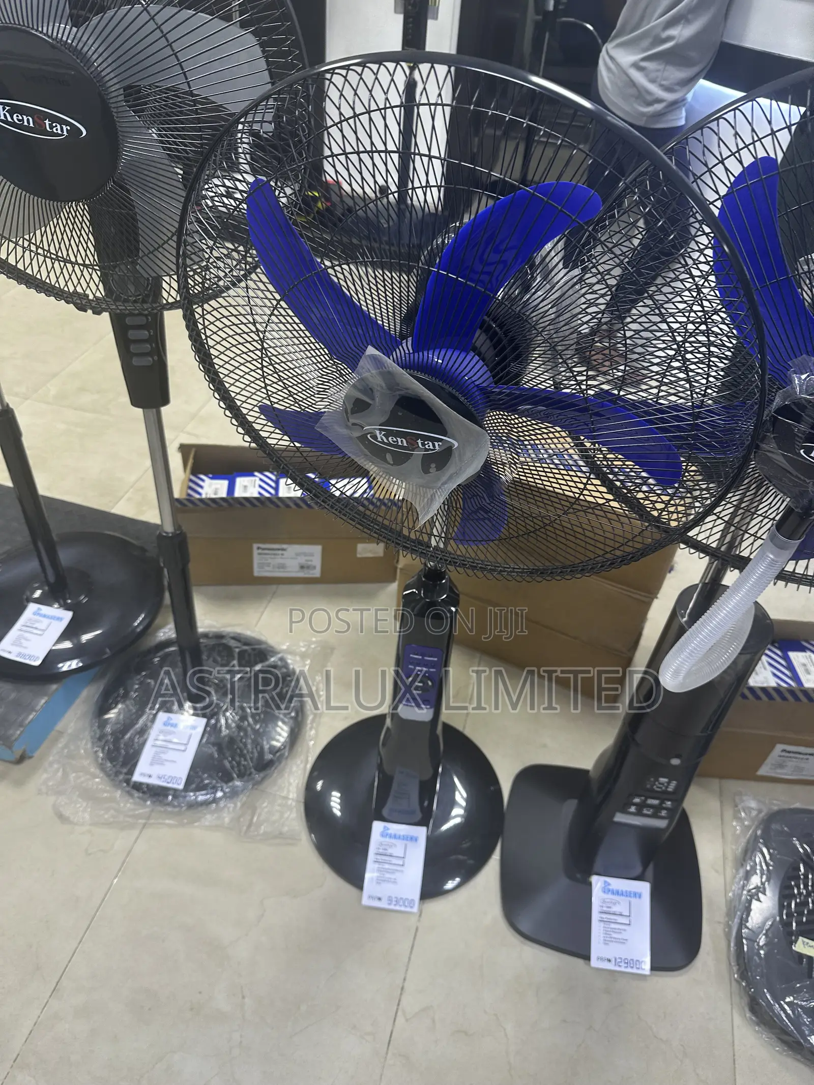 Kenstar 18 Inch, Rechargeable Standing Fan Ks-18rb