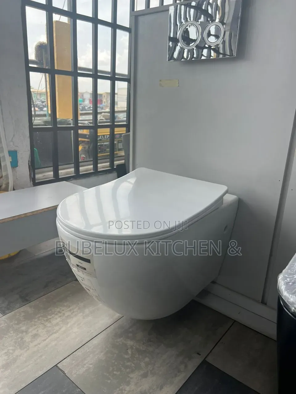Wall Hung Toilet + Concealed Cistern + Dual Flush - White*