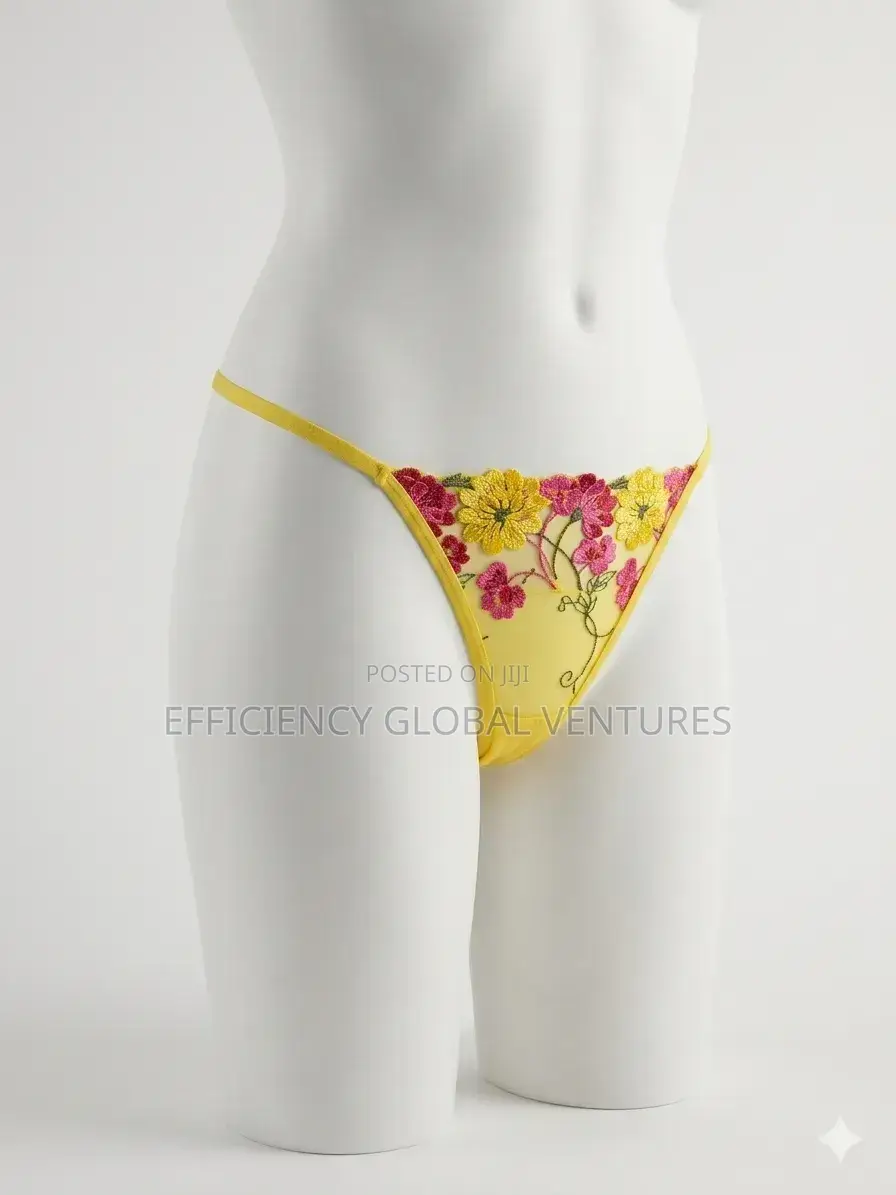 Assorted G-String Pack – 12-PCS Luxury Lace Underwear Set