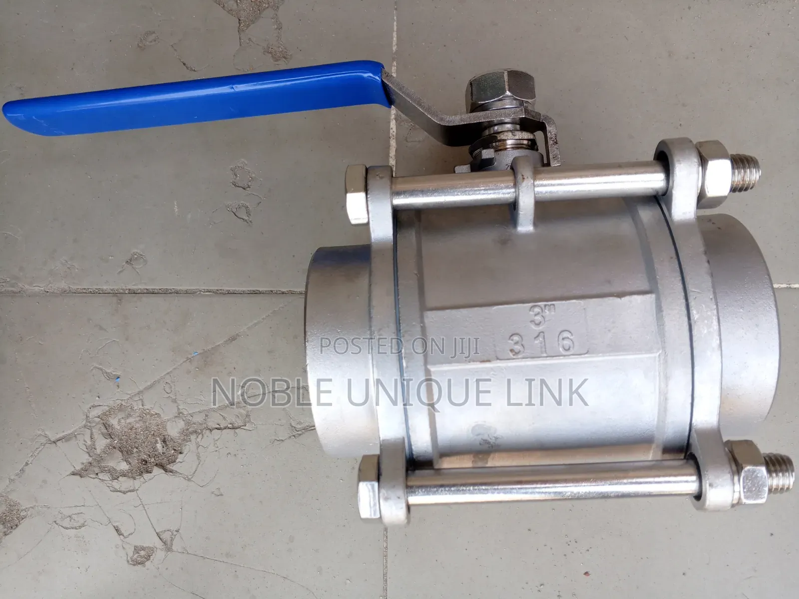 3" 4 Bolt Ball Valve