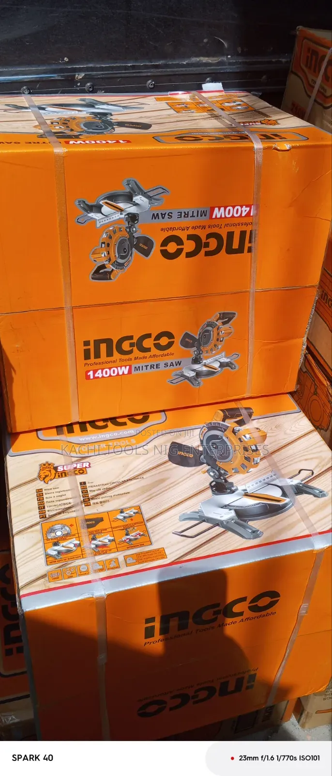 1400w Ingco Electric Mitar Saw Machine