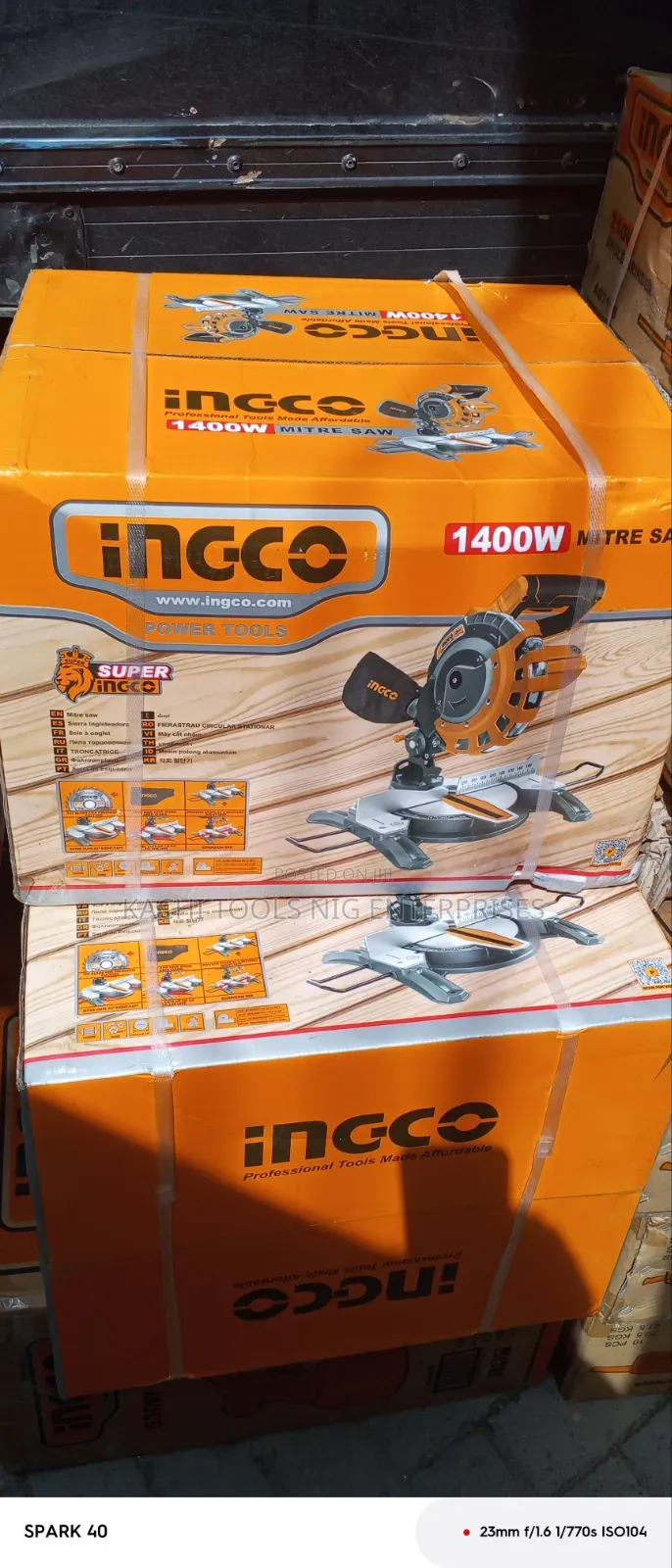 1400w Ingco Electric Mitar Saw Machine