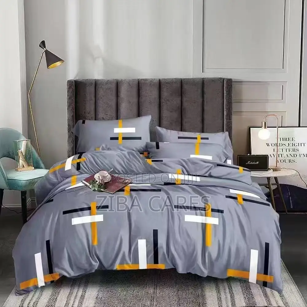 Quality Unique Family Bedsheet and Pillowcases - Gray