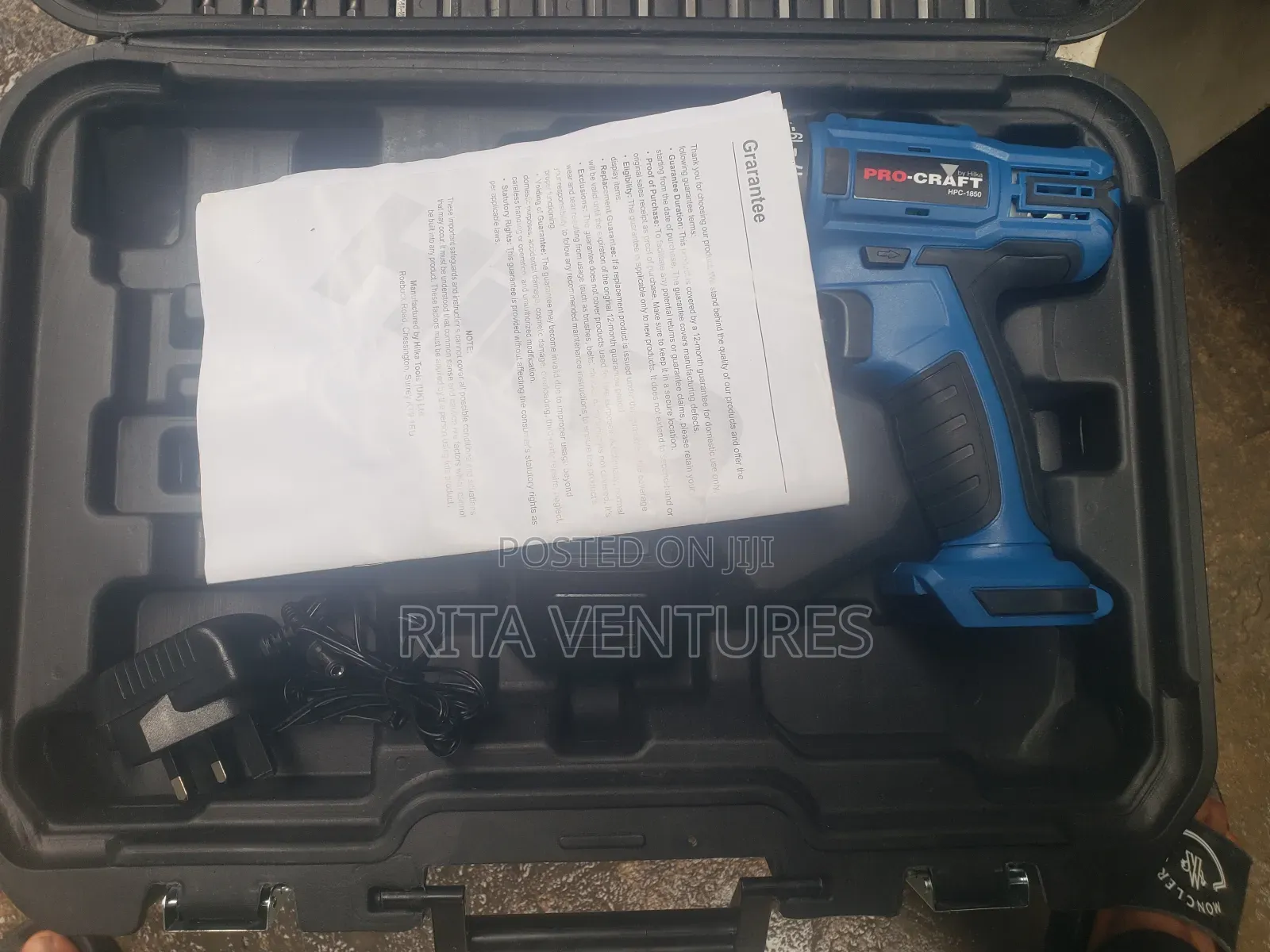 Pro-Craft 18v Cordless Drill Driver Set