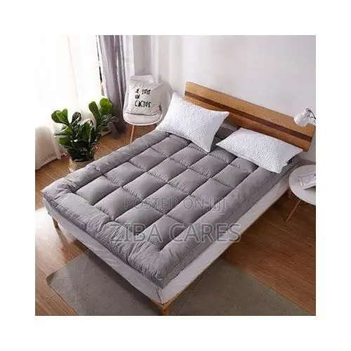 Quality 5cm Super Thick, Mattress Topper- Gray 6x6