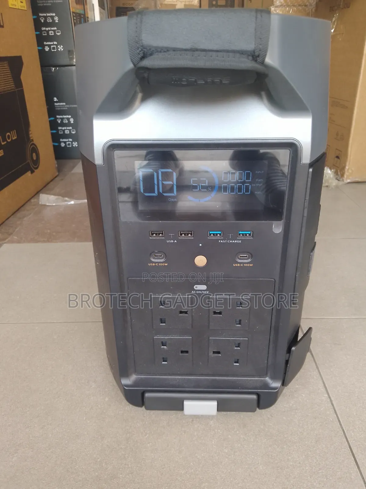 Ecoflow Delta Pro Portable Power Station (5 Years Warranty)