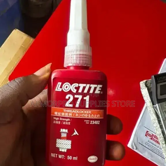 50ml Bottle of Loctite 271 High Strength Red Threadlocker