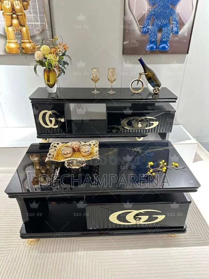Tv Stand and Coffee Table Set Withdrawer