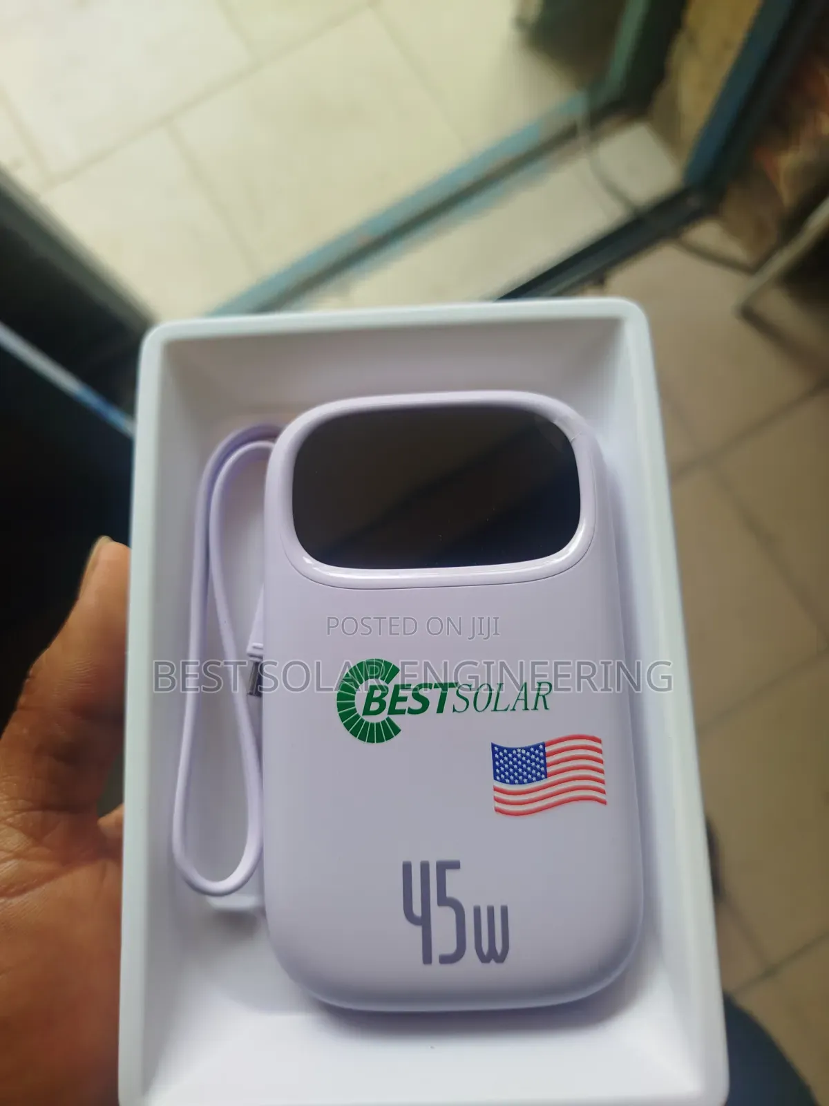 20000mah Power Bank (Best Solar) 45w