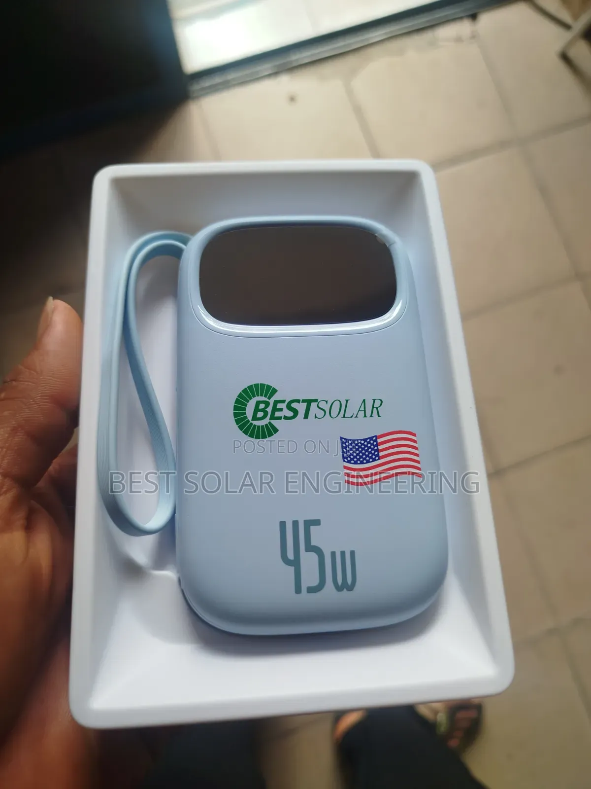 20000mah Power Bank (Best Solar) 45w
