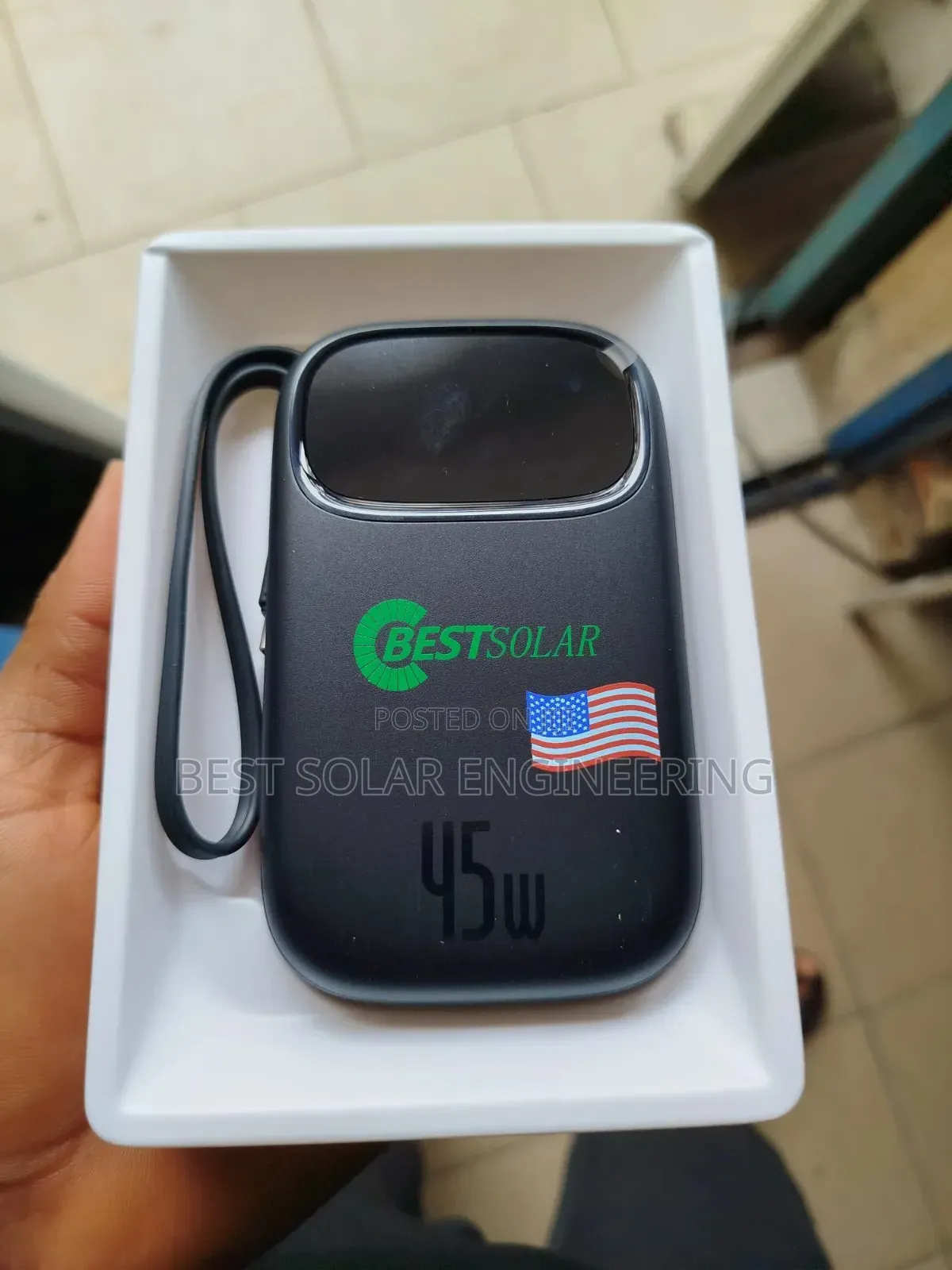 20000mah Power Bank (Best Solar) 45w