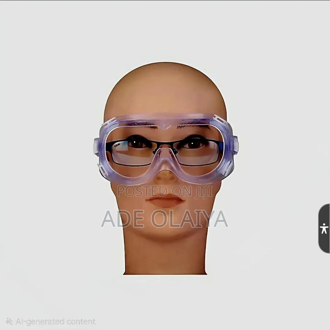Clear Safety Goggles / Glasses - Anti Fog & Scratch