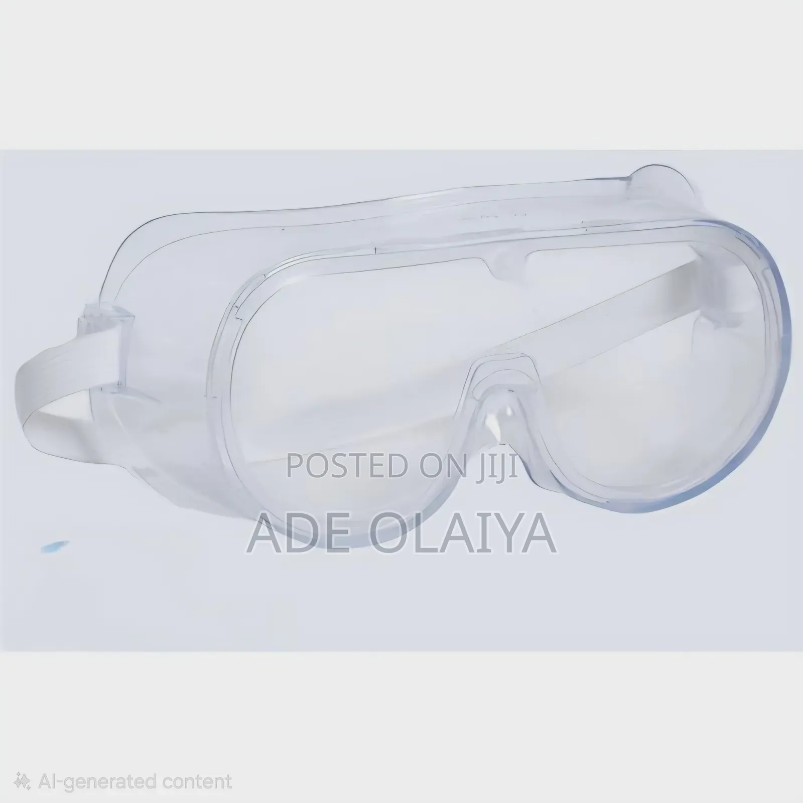 Clear Safety Goggles / Glasses - Anti Fog & Scratch