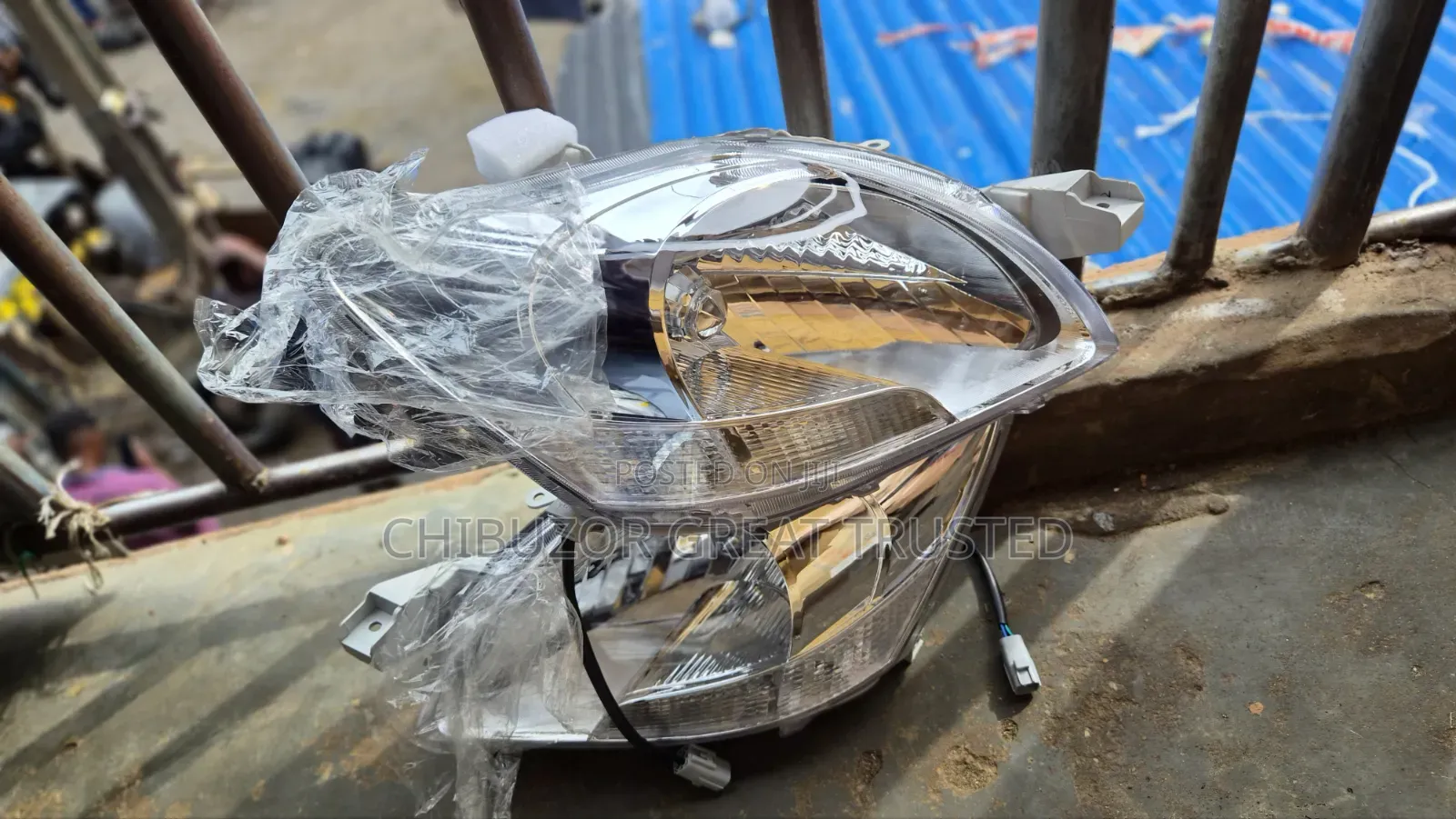 Headlamp Yaris 2007/2010 White Europe